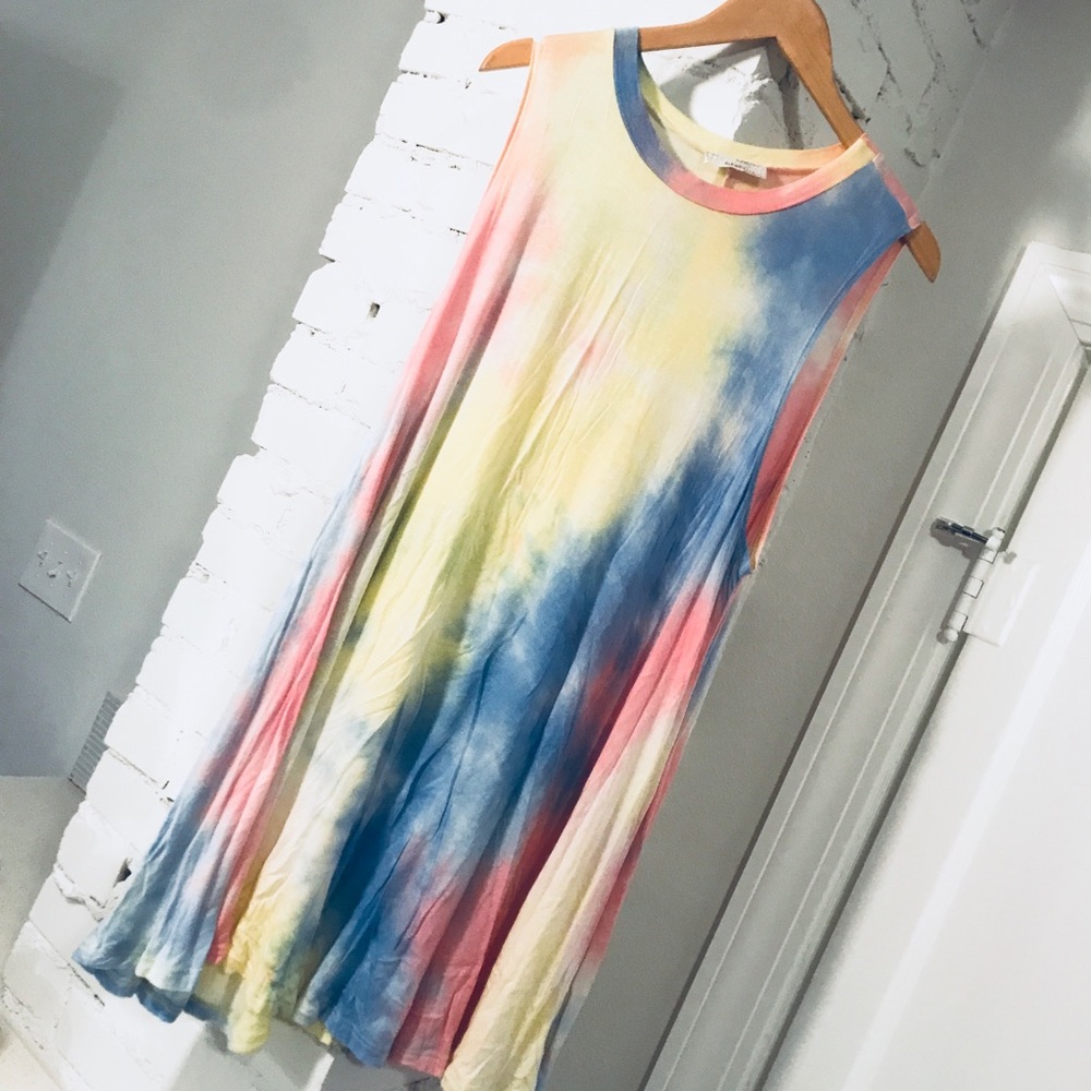 Pastel Tie-dye dress